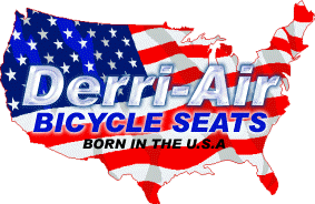 Mountain Bike Seats by Derri-Air! A new era in bicycle comfort!